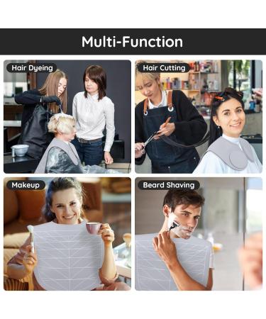 Segbeauty Hair Cutting Guide Mat - Waterproof Silicone Salon Mat with Guidelines & Weighted Neck Wrap for Professional Stylists - Buy Online on GoSupps.com