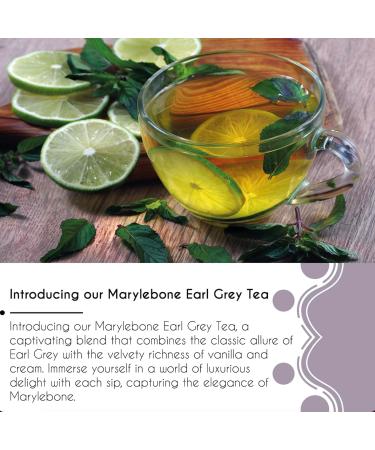 Thames Tea: Premium Flavoured Loose Leaf Cream Earl Grey - Tubebox | Luxury British Tea Experience - Buy Online on GoSupps.com