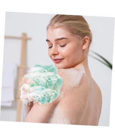Beaupretty 4pcs Colorful Bath Balls & Loofahs - Exfoliating Shower Puffs & Body Wash Sponge for Travel - Ideal Bathing Accessories - Buy Online on GoSupps.com