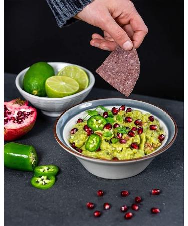 Chicas Blue Corn Tortilla Chips - Lightly Seasoned with Sea Salt - Gluten Free, Vegan, Non-GMO - 7.5 oz (Pack of 6) - Perfect for Dips, Spreads & More - Buy Online on GoSupps.com