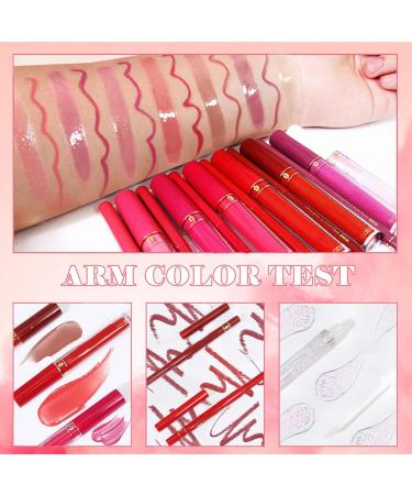  G n rique Tinted Lip Gloss - Vibrant Lip Pencil with Brilliant Color | Waterproof Makeup for Weddings Outdoor Events Perfect All-Day Wear - Buy Online on GoSupps.com
