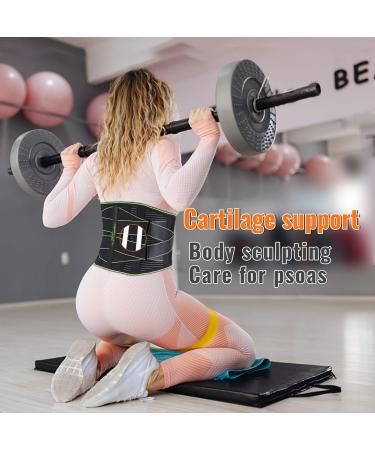Buy Twiephav Back Support Belt for Men & Women | Relief for Sciatica Herniated Disc & Scoliosis | Adjustable & Breathable (72-82cm) - Buy Online on GoSupps.com