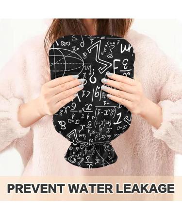 Buy Naanle 2L Transparent Hot Water Bottle - Mathematical Design for Pain Relief & Warmth | Large Bed & Foot Warmer - Heat & Cold Therapy - Buy Online on GoSupps.com