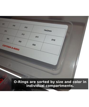 Captain O-Ring 5X Color Coded Oring Rebuild Kit for Smart Parts Shocker RSX - Buy Online on GoSupps.com