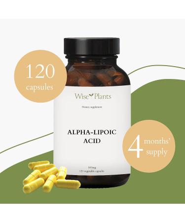 Alpha-Lipoic Acid 500mg - Non-GMO - Boost Energy & Mitochondria Support - 120 Servings (4 Months Supply) - International Shipping Available - Buy Online on GoSupps.com