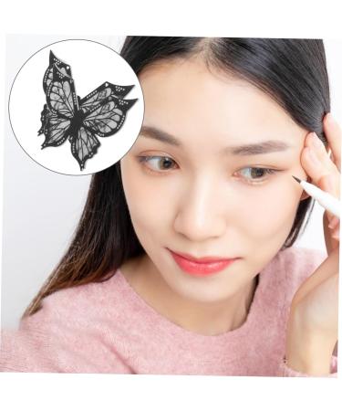 Didiseaon 8 Pcs Eyeliner Template Butterfly Eyeliner Stencil Eyeliner Stamp Eye Makeup Stencil Ladies Eyeliner Stencil Makeup Stencil for Eye Makeup Tools Eye Line Drawing Stencil 9.00X7.20X0.20CMx4pcs - Buy Online on GoSupps.com