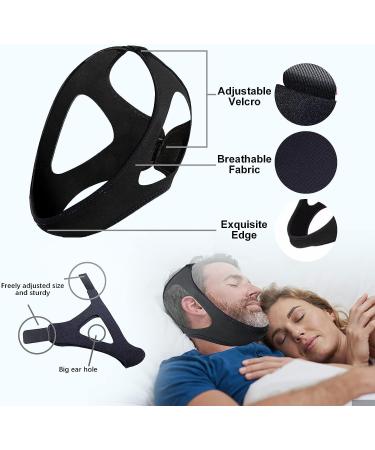 Anti-Snoring Chin Strap for CPAP Users - Effective Solution for Men and Women to Reduce Snoring and Achieve Peaceful Sleep - Buy Online on GoSupps.com