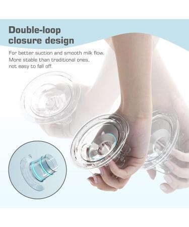4PCS Flange Inserts 17mm Compatible with Lansinoh /momcozyS9/S10/S12/Medela/Willow/Elvie/TSRETE Portable Breast Pump Shields/Flanges Milk Collector 24mm Universal (17MM) 17MM 4PCS - Buy Online on GoSupps.com