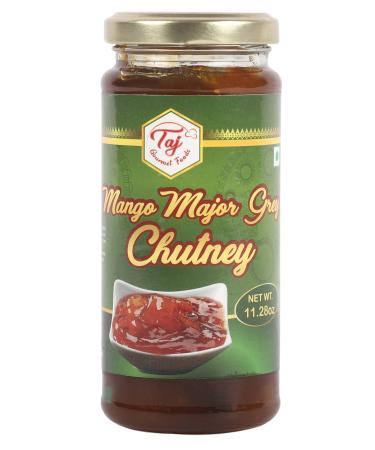 TAJ Gourmet Mango Major Grey Chutney 320g (11.2oz) - Buy Online on GoSupps.com