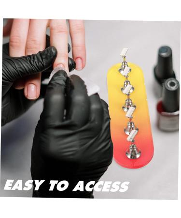 minkissy 1 Set Nail Practice Holder Nail Racks for Nail Painting Nail Practice Stand Nail Stands for Nail Art Creative Nail Racks Decor Nail Art Practice Manicure Accessories Plastic Suite - Buy Online on GoSupps.com