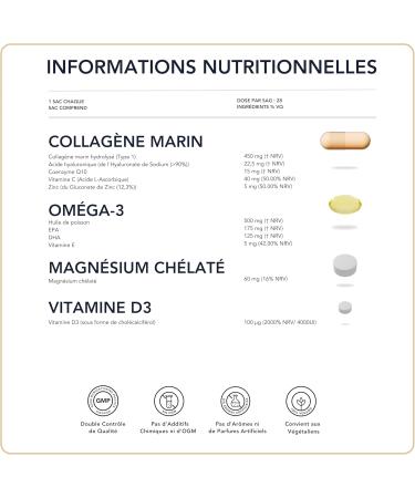  Bright Naturo Vitamin D3 4000 IU + Magnesium + Omega-3 + Zinc Vitamin C Hydrolyzed Marine Collagen & Hyaluronic Acid Non-GMO PHYT - Buy Online on GoSupps.com