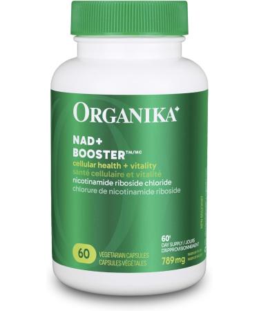 Organika NAD+ Booster - NRC - for Energy Metabolism Healthy Aging Vitamin B3 and Cellular Health - 60vcaps 60 Day Supply