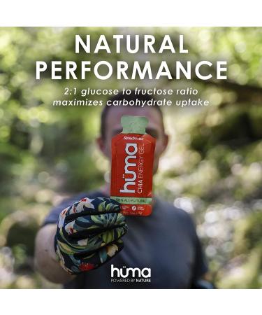 Huma Chia Energy Gel Variety 24 Pack - Endurance Exercise Fuel 24 Count (1 Pack) - Buy Online on GoSupps.com