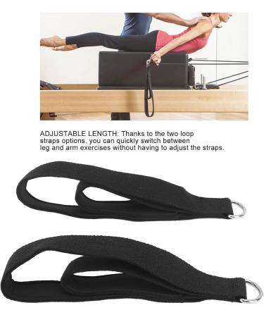 VGEBY 2pcs Non-Slip Pilates Straps - Double Loop Training Straps for Home & Gym Workouts - International Shipping Available - Buy Online on GoSupps.com