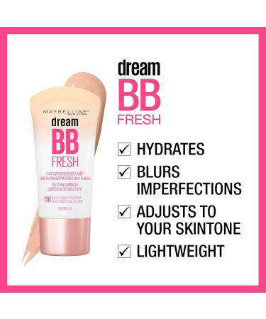 Maybelline BB Fresh 110 Light/Medium & Volumizing and Lengthening Mascara For Sky-High Lashes - Buy Online on GoSupps.com
