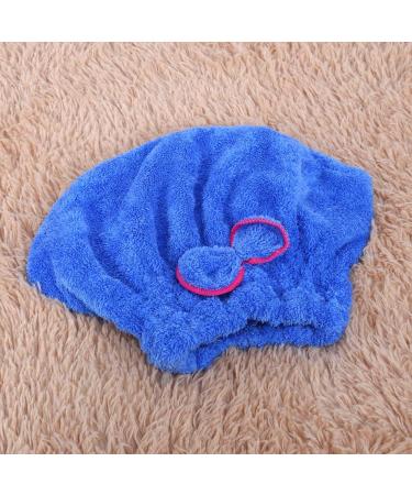 July Gift: Fast-Drying Hair Dryer Towels & Caps - Coral Fleece for Curly Long & Wet Hair - Perfect for Women & Girls - Buy Online on GoSupps.com