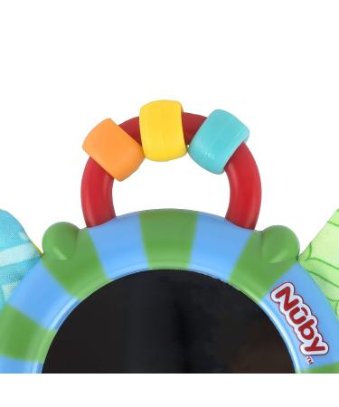 Nuby Look-at-Me Mirror Teether Toy - Colorful and Safe for Babies | CMV Variants Available - Buy Online on GoSupps.com