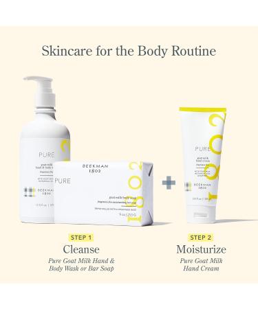 Beekman 1802 Pure Goat Milk Hand Cream - Moisturizing Lotion for Dry & Sensitive Skin - Anti-Aging Hydration - Cruelty Free - Fragrance Free - 3.4 Fl Oz - Buy Online on GoSupps.com