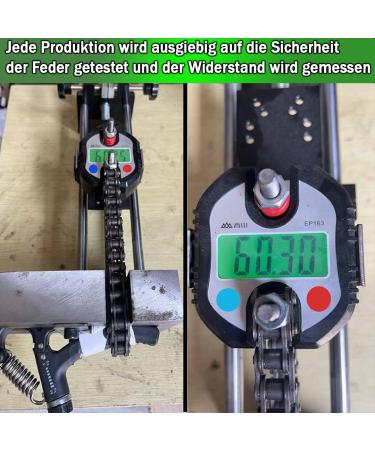 Zenlete Professional Fitness Hand Trainer - Adjustable 5-60 kg Grip Strength Device with E-Book for Forearm & Finger Training - International Shipping Available - Buy Online on GoSupps.com