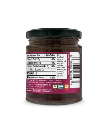 Dr. Mercola Solspring Biodynamic Organic Kalamata Olive Tapenade 6.70 oz Jar (Pack of 6) | Non-GMO, Gluten-Free, Soy-Free, USDA & Demeter Certified - Buy Online on GoSupps.com