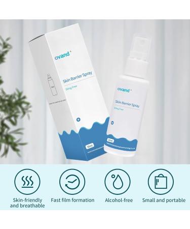 No Sting Barrier Film Spray 30ml - No-Alcohol Skin Prep & Adult Adhesive Spray - 3 Bottles | International Shipping Available - Buy Online on GoSupps.com