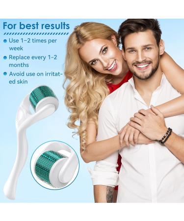 Micro 540 Titanium Microneedle Derma Roller Kit for Face, Body, Hair & Beard - Includes Storage Case & Ebooks - Buy Online on GoSupps.com