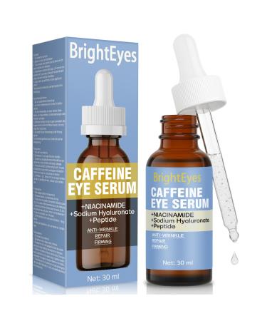 S rum contour des yeux la caf ine - R duit les cernes les gonflements et les ridules - Soin des yeux claircissant et raffermissant pour tous les types de peau - 30 ml