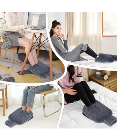 Electricity-Free Foot Warmer - Large Hot Water Bottle & Heated Slippers for Adults and Kids | Comfort for Cold Feet - Buy Online on GoSupps.com