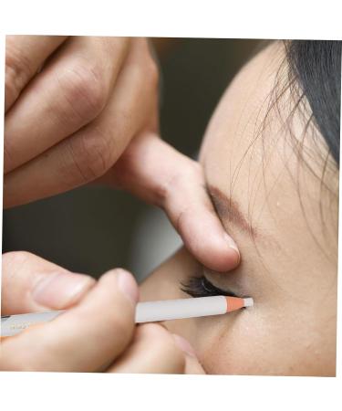 3Pcs White Eyeliner Eyebrow Makeup Kit Eyeshadow Pencil Highlighter Long Lasting Eyeliner Pencil Highlighter Eye Pencil Silkworm Pen Brush Beeswax - Buy Online on GoSupps.com