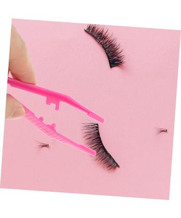 Minkissy 20-Piece Eyelash Tweezers Set | Plastic Pickup Tweezers & DIY Craft Accessories for First Aid & Beading - Buy Online on GoSupps.com