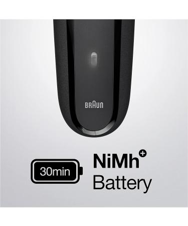 Braun Series 3 Electric Shaver For Men with Precision Trimmer - UK 2 Pin Plug - Black Razor - Buy Online on GoSupps.com