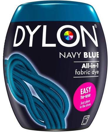 3 X Dylon Machine Dye Powder Navy Blue Pod