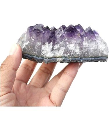 Amethyst Rough Stone 1 Kg Natural Brazil Amethyst Crystal Cluster for Home Decor - Buy Online on GoSupps.com