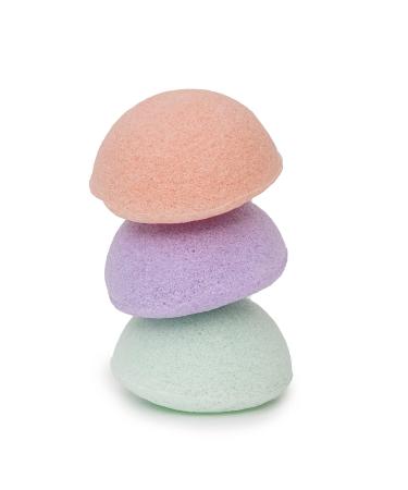 TheraCare Konjac Sponge for Face and Body - Set of 3