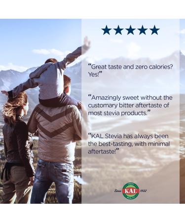 KAL Sure Stevia Natural Extract 3.5 oz - Premium Sugar Substitute - Buy Online on GoSupps.com
