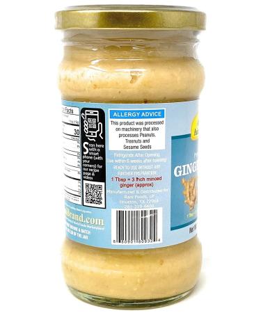 Asian Kitchen Ginger Cooking Paste 10.5oz Glass Jar - Vegan, Gluten Free, NON-GMO - Indian Origin - 10.58 Ounce - Buy Online on GoSupps.com