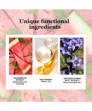 Aislor Watermelon Serum 60ml Hydrating Facial Serum for Women Girls Daily Skin Care Lightweight Formula Pink One Size One Size Pink - Buy Online on GoSupps.com