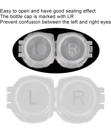 Contact Lens Box Good Sealing Effect Avoid Harmful Substances Getting Into Eyes Contact Lens Holder Box for Work for Travel for Home for Outdoors(Avocado) - Buy Online on GoSupps.com
