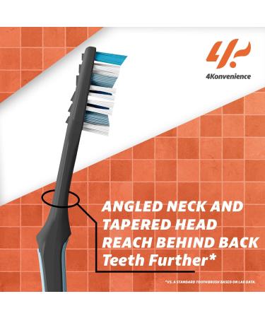 Reach Advanced Design Adult Toothbrushes - Firm Precise Cleaning (3 Pack 21 Count) | Ultimate Oral Hygiene Solution for International Shipping - Buy Online on GoSupps.com