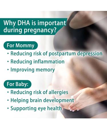 BHK's Prenatal Algae Oil DHA - 200mg Patented Life sDHA for Expecting & Nursing Mothers - Supports Baby s Brain Vision & Nervous System Development 60 Softgels - Buy Online on GoSupps.com