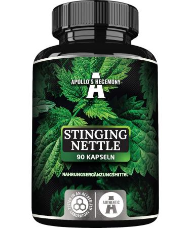 Nettle 500g - high strength extract of the 4: 1 90 vegan capsules 3 months of care herbal supplement supports cardiovascular health - by Apollo's hegemony