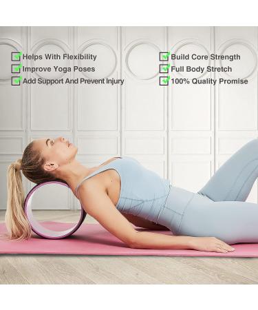 Relexit Yoga Wheel Set 3-Pack - Back Pain Therapy Kit for Backbends & Stretches - Buy Online on GoSupps.com