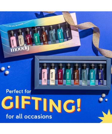 Mood'y Premium Perfume Gifts Set for Men & Women Luxury Collection Long-Lasting Scents Combo Pack of 8x10ml Nice Fragrances Ideal for Special Occasions Gift for Anniversaries & Birthdays - Buy Online on GoSupps.com
