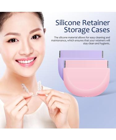 JECOMPRIS Silicone Retainer Case | 4-Part Slim Aligner Etui with Ventilation Holes | Cute & Easy Travel Storage for Retainers - Buy Online on GoSupps.com