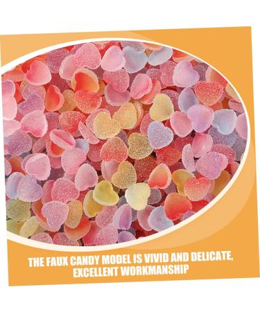 Toyvian 50pcs Simulation Gummies Models Candy Decorative Fake Candies Desktop Fake Candies Simulated Candies Decor Decorative Candies Decor Shop Display Candies Decorations Resin Earrings - Buy Online on GoSupps.com
