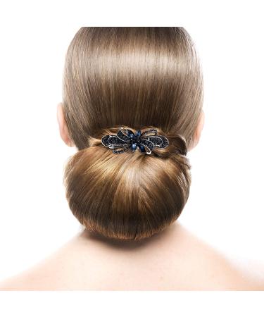 9-Piece Crystal Rhinestones Hair Barrettes Set - Vintage Metal Hair Clips for Women & Girls | Bridal Wedding Accessories (Style Set 1) - Buy Online on GoSupps.com