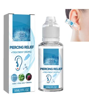 KOAHDE Anti Cochlear Blockage Removal Spray Ear Nose Piercings Cleaning Spray Ears Earwax Removal Spray Ear Wax Softener Cleaner Natural Ear Spray for Cochlear Blockage Safe & Effective 30ML