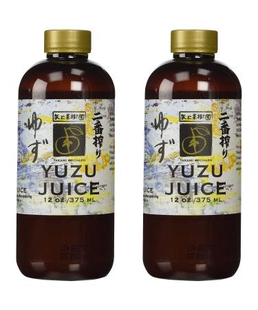 Yakami Orchard 100 % Pure Japanese Yuzu Juice, 12 Ounce (Pack of 2)