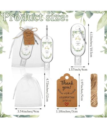 36 Sets Baby Shower Favors - Mini Hand Sanitizer Bottles for Guests | Travel Size Thank You Gifts - Buy Online on GoSupps.com