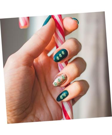 BIUDECO 1 Glass Chip DIY Charm Fillers Nail Art Accessories Shiny Nail Stickers Glass Charms Filling Nail Crushed Glass Nail Art Charms Glass Epoxy Fillers DIY Glass Fillers Manicure Charm 0.5X0.3cm Green - Buy Online on GoSupps.com